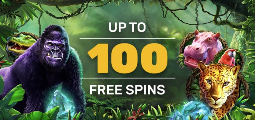 Monday 100 free spins Gorilla Mayhem slot