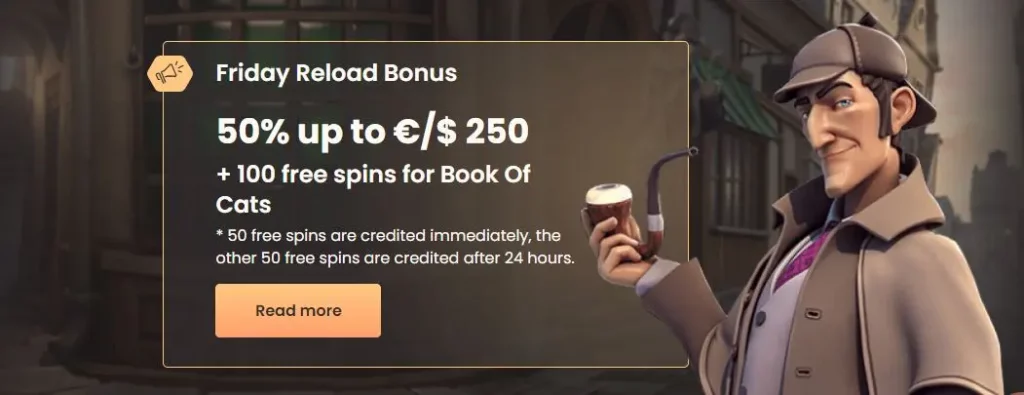 friday reload bonus50% upto eur 250 on national casino