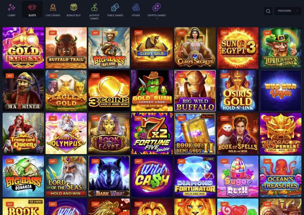 Goldenstar Casino Game Selection